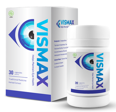 Vismax - Suplemen herbal untuk kesehatan mata harian